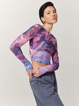 Violet Print