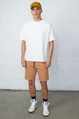 Jacquard & Essential Ross 6 Tan/White set