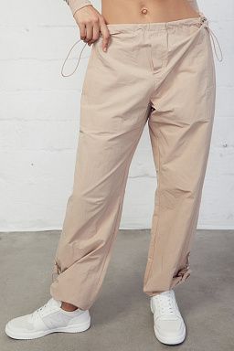 Archer Wide Leg Pants Warm Taupe