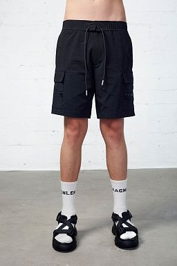 Aria Cargo Boardshorts Black