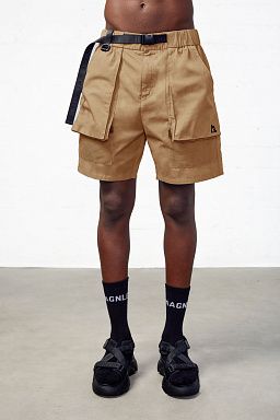 Baran Cargo Walking Shorts Indian Tan