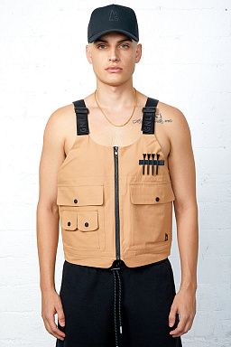 Caddie 2-In-1 Tote Vest Tan