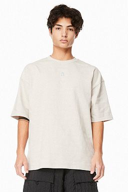 Essential Boxy Tee Silver Lining