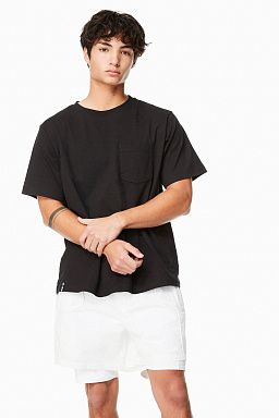 Essential Pocket Tee Black