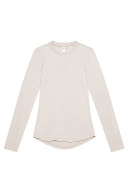 Essential Roya Long Sleeve Top Sand