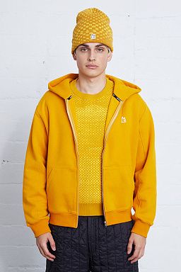 Essential Watts Zip-Up Hoodie Mustard