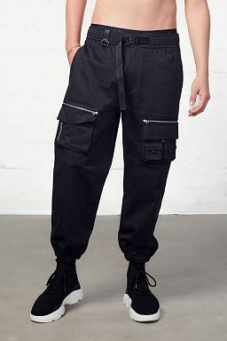 Exos Cargo Pants Black