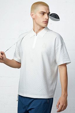 Golf Boxy Polo White