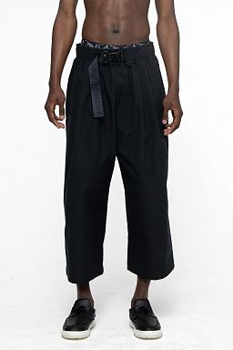 Gundry Wide-Fit Pants Black