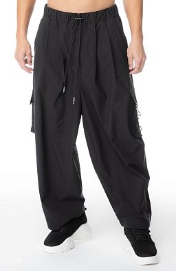 Henry Circular Balloon Pants Black