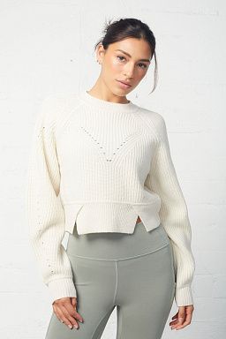 Izzy Crewneck Sweater Ivory