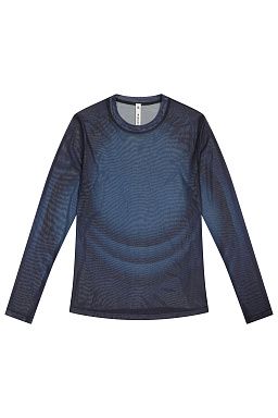 Luna Mesh Long Sleeve India Ink