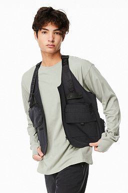 Marmont 2-In-1 Tote Vest Black