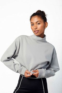 Mira Articulated Cropped Sweatshirt Griffin