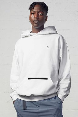 Ross Essential Pullover Hoodie White