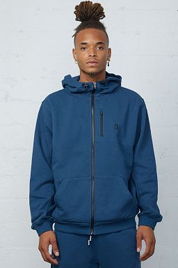 Strato Zip-Up Hoodie Moonlit Ocean