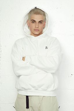 Watts Essential Oversized Hoodie White