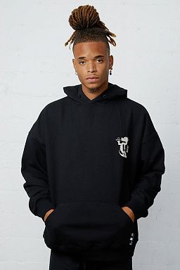 Year Of The Dragon Pullover Hoodie Black