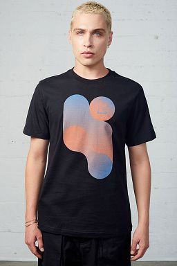 Zerua Regular Fit Graphic Tee Black