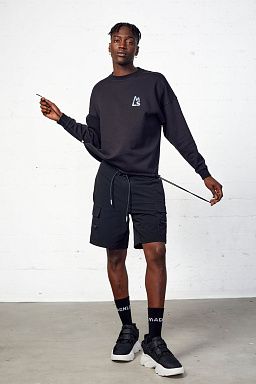 Oversized Drawcord & Aria Black set