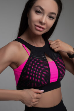 Neon Perforation Pink №1