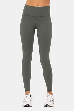 BRONZE Manhattan Minimal High-Waist Leggings Urban grey