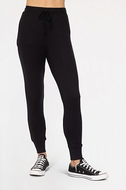 Brushed Lounge Joggers Black