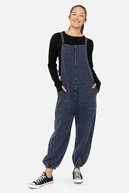 Cinch & Slouch Cotton Overalls Denim