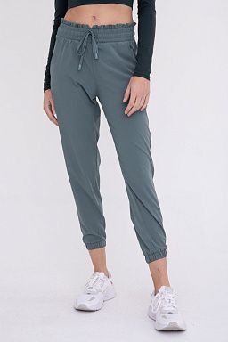 Cuffed Essential High-Waist Joggers