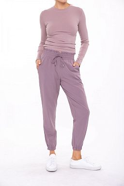 Cuffed Essential High-Waist Joggers