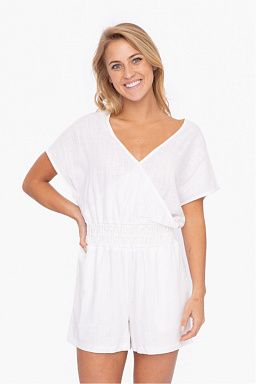 Dolman Sleeve Resort Romper