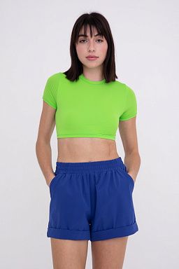 Double Layered Cropped Tee