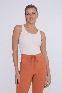 Double-Layered Racerback Bodysuit