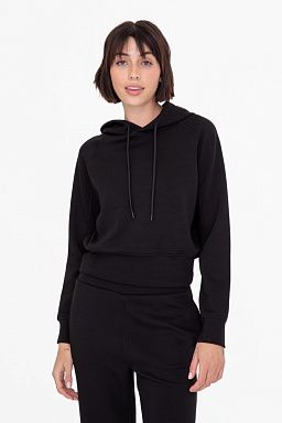 Elevated Cropped Hoodie Pullover