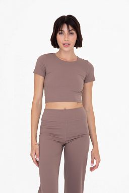 Graphene-Blend Cropped Tee