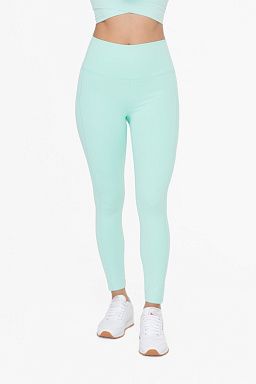 Laser-Cut and Bonded Essential Foldover High-Waist Leggings