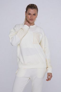 Modal-Blend Crewneck Pullover