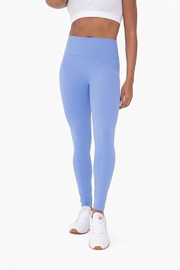 Nylon-Blend Essential Solid Leggings