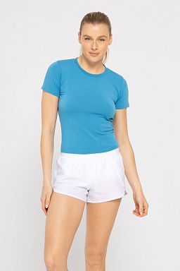 Pima Bliss Baby Tee Blue jay