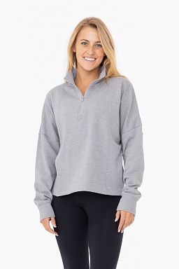 Plush Half-Zip Fleece Pullover