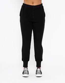 SERENE CHIC TENCEL JOGGERS Black