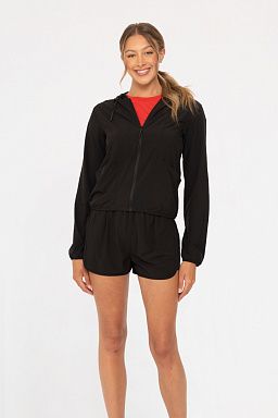 SprintFlex Lightweight Running Jacket Black