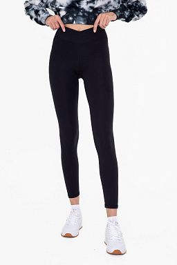 Venice Crossover Waist Leggings