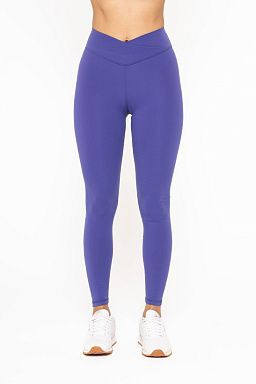 Venice Crossover Waist Leggings Orient blue