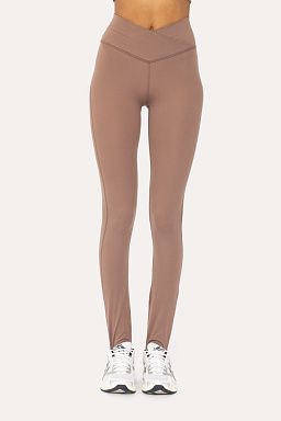 Venice Crossover Waist Stirrup Deep taupe