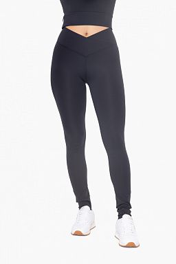 Venice Crossover Waist Stirrup Leggings