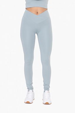 Venice Crossover Waist Stirrup Leggings