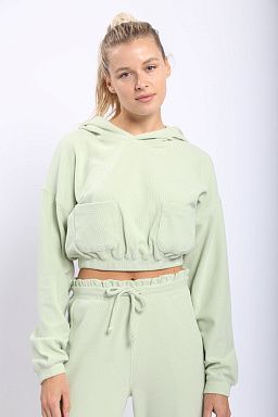 Monika Cropped Hoodie