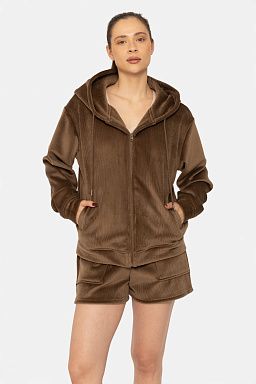 Zip Up & Soft Luxe Corduroy set