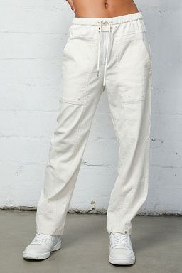 Jasper Drawstring Pants White